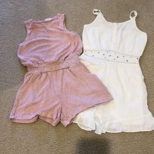 Girls rompers